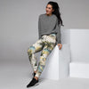 Tropical Palm Lead Island Print Women's Joggers-grizzshop