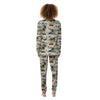 Tropical Palm Lead Island Print Women's Pajamas-grizzshop