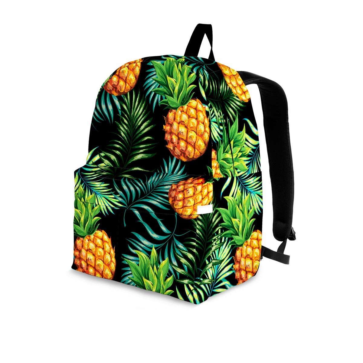 Tropical Palm Leaf Pineapple Print Backpack-grizzshop