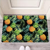 Tropical Palm Leaf Pineapple Print Door Mat-grizzshop