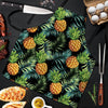 Tropical Palm Leaf Pineapple Print Men's Apron-grizzshop