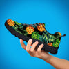 Tropical Palm Leaf Pineapple Print Men's Sneakers-grizzshop