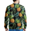 Tropical Palm Leaf Pineapple Print Men's Sweatshirt-grizzshop