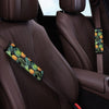 Tropical Palm Leaf Pineapple Print Seat Belt Cover-grizzshop