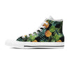 Tropical Palm Leaf Pineapple Print Women's High Top Shoes-grizzshop