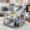 Tropical Palm Leave Elephant Print Recliner Cover-grizzshop