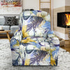 Tropical Palm Leave Elephant Print Recliner Cover-grizzshop