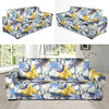 Tropical Palm Leave Elephant Print Sofa Covers-grizzshop