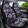 Load image into Gallery viewer, Tropical Palm Leave Peacock Tiger Elephant Universal Fit Car Seat Cover-grizzshop