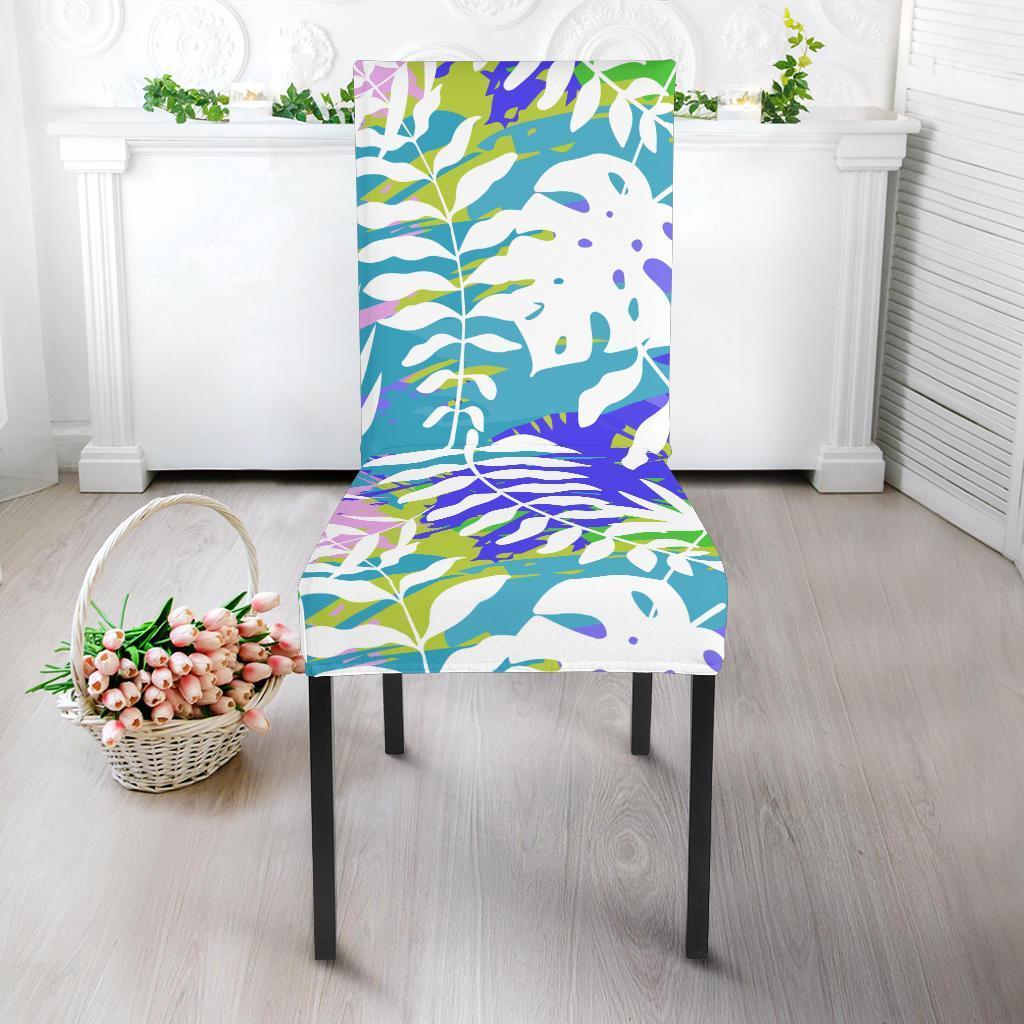 Tropical Palm Leaves Hawaiian Pattern Print Chair Cover-grizzshop