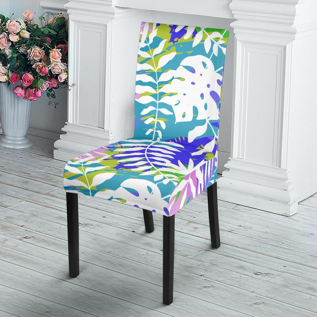 Tropical Palm Leaves Hawaiian Pattern Print Chair Cover-grizzshop