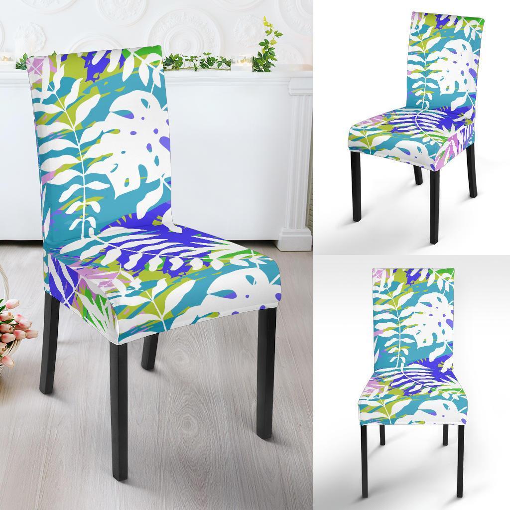 Tropical Palm Leaves Hawaiian Pattern Print Chair Cover-grizzshop