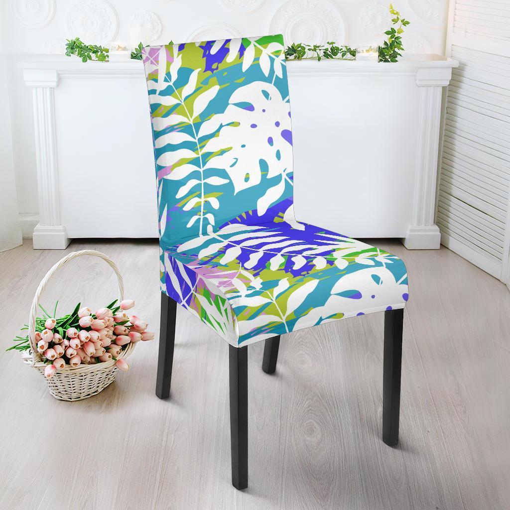 Tropical Palm Leaves Hawaiian Pattern Print Chair Cover-grizzshop