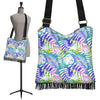 Tropical Palm Leaves Hawaiian Pattern Print Crossbody Bags-grizzshop