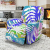 Tropical Palm Leaves Hawaiian Pattern Print Recliner Cover-grizzshop