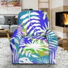 Tropical Palm Leaves Hawaiian Pattern Print Recliner Cover-grizzshop