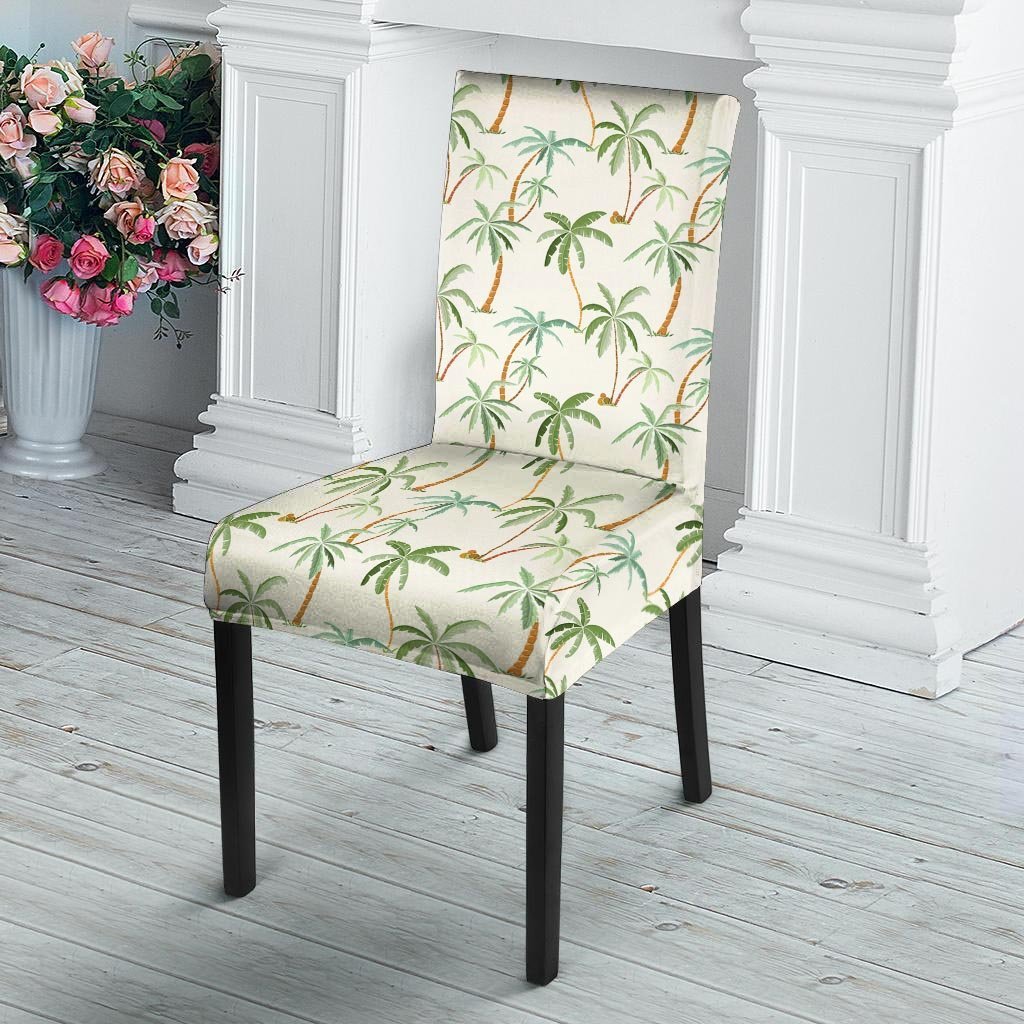 Tropical Palm Tree Hawaiian Print Chair Cover-grizzshop