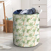 Tropical Palm Tree Hawaiian Print Laundry Basket-grizzshop