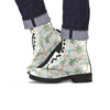 Tropical Palm Tree Hawaiian Print Men's Boots-grizzshop