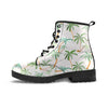 Tropical Palm Tree Hawaiian Print Men's Boots-grizzshop