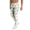 Tropical Palm Tree Hawaiian Print Men's Leggings-grizzshop