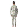 Tropical Palm Tree Hawaiian Print Men's Pajamas-grizzshop