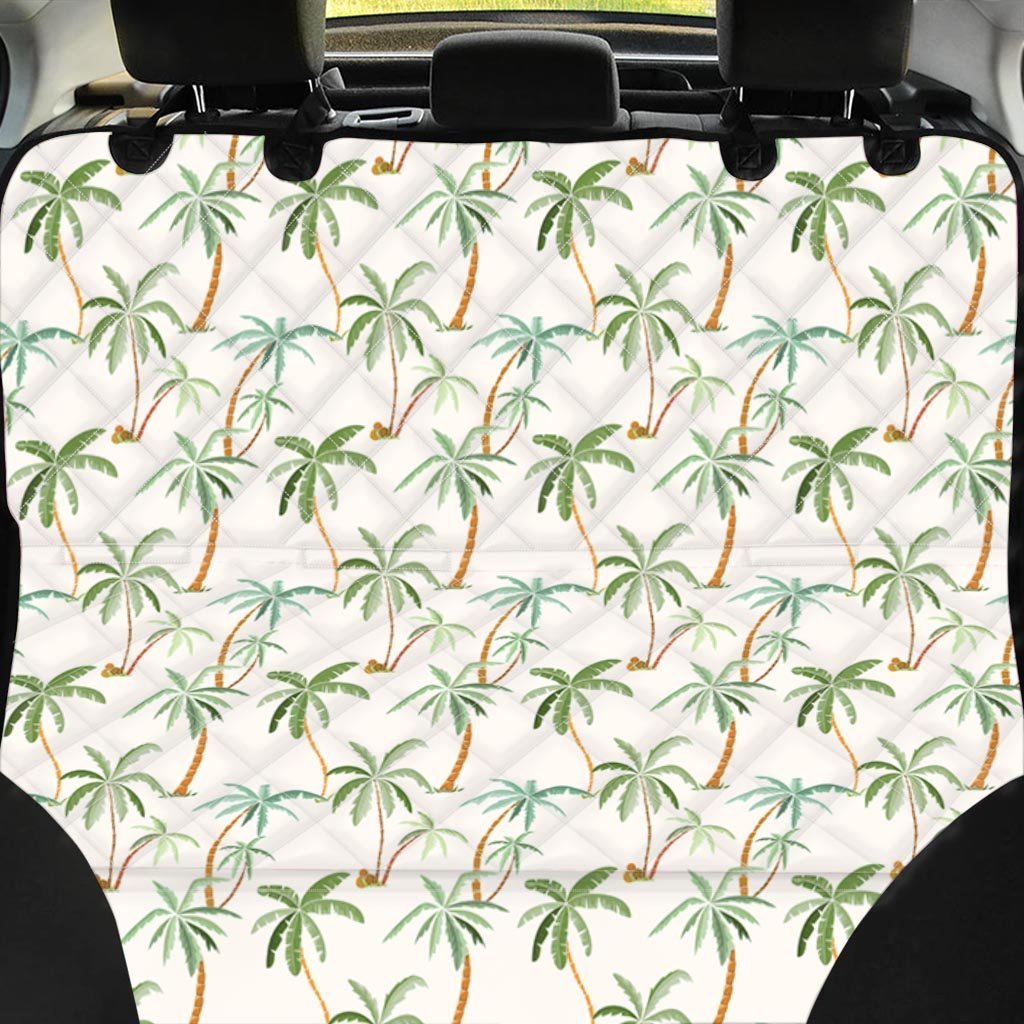 Tropical Palm Tree Hawaiian Print Pet Car Seat Cover-grizzshop