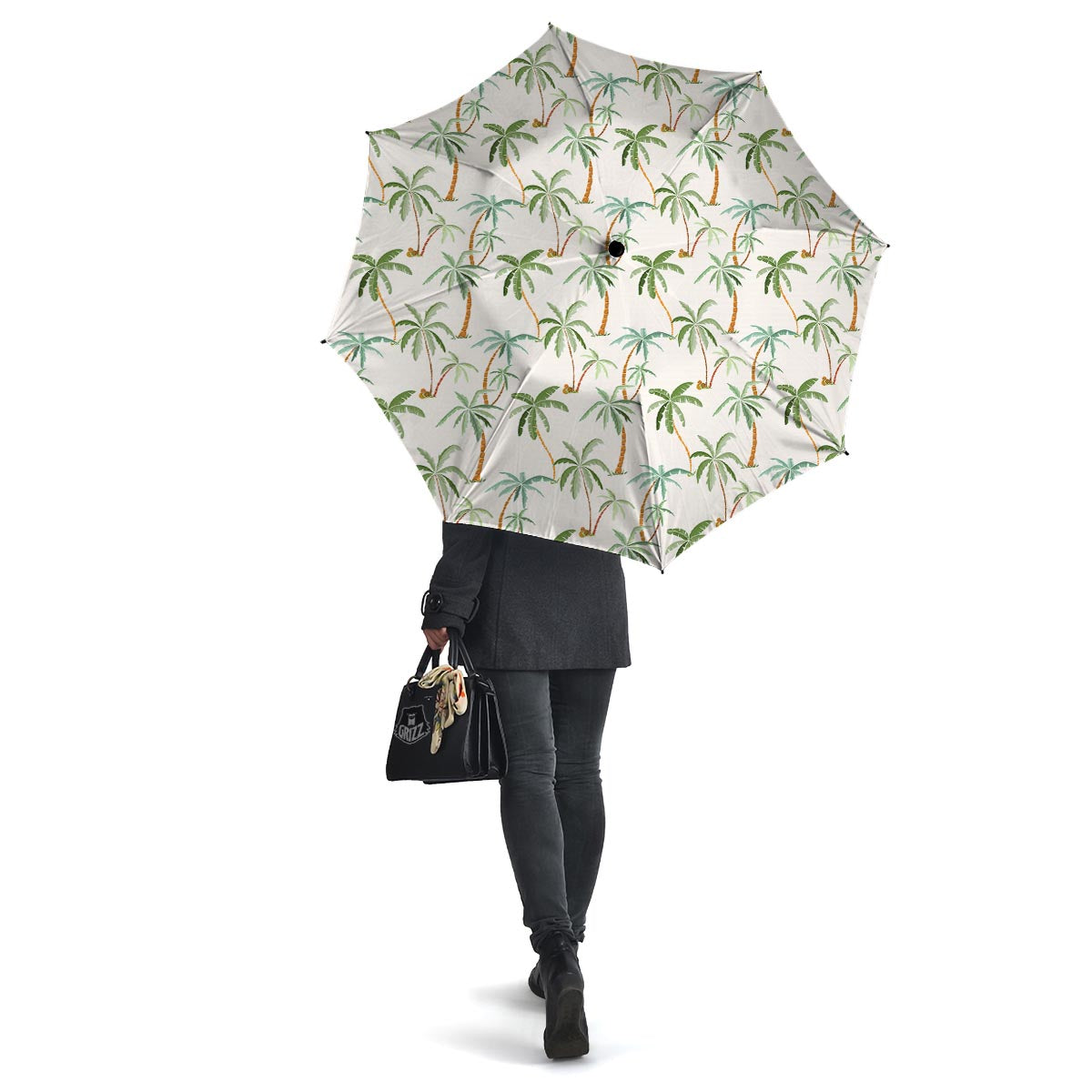 Tropical Palm Tree Hawaiian Print Umbrella-grizzshop