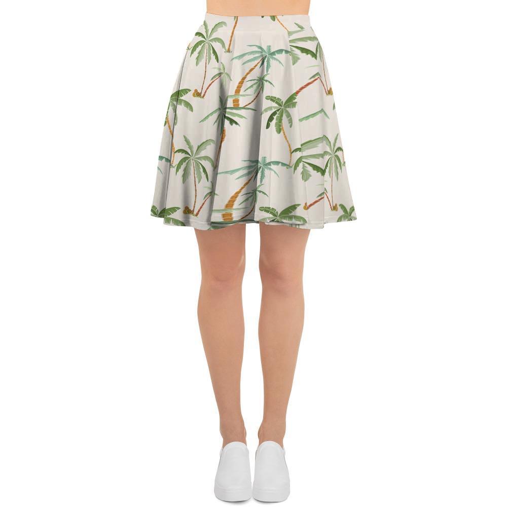 Tropical Palm Tree Hawaiian Print Women's Skirt-grizzshop