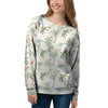 Tropical Palm Tree Hawaiian Print Women's Sweatshirt-grizzshop