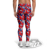 Tropical Parrot Print Pattern Men's Leggings-grizzshop