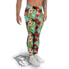 Tropical Parrot Toucan Print Pattern Men's Leggings-grizzshop