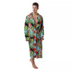 Tropical Parrot Toucan Print Pattern Men's Robe-grizzshop