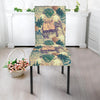 Tropical Pineapple Buddha Elephant Print Chair Cover-grizzshop