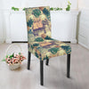 Tropical Pineapple Buddha Elephant Print Chair Cover-grizzshop