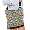 Tropical Pineapple Buddha Elephant Print Crossbody Bags-grizzshop