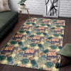 Tropical Pineapple Buddha Elephant Print Floor Mat-grizzshop