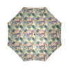 Tropical Pineapple Buddha Elephant Print Foldable Umbrella-grizzshop