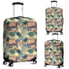 Tropical Pineapple Buddha Elephant Print Luggage Cover Protector-grizzshop