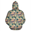 Tropical Pineapple Buddha Elephant Print Women Men Pullover Hoodie-grizzshop