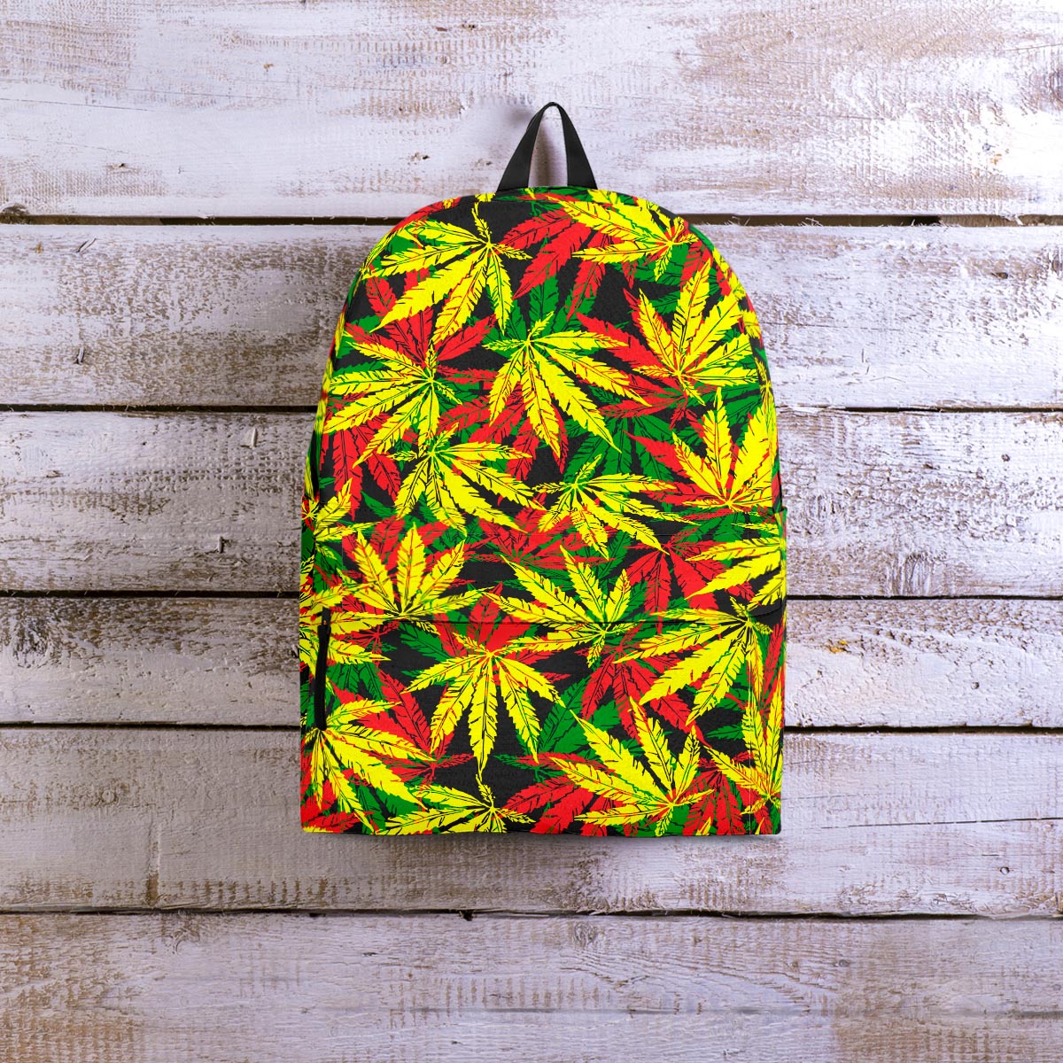 Tropical Reggae Leaf Backpack-grizzshop