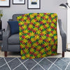 Tropical Reggae Leaf Blanket-grizzshop