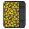 Tropical Reggae Leaf Car Console Cover-grizzshop