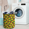 Tropical Reggae Leaf Laundry Basket-grizzshop