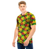 Tropical Reggae Leaf Men T Shirt-grizzshop