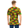 Tropical Reggae Leaf Men T Shirt-grizzshop