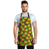 Tropical Reggae Leaf Men's Apron-grizzshop