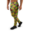 Tropical Reggae Leaf Men's Joggers-grizzshop