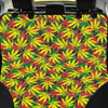 Tropical Reggae Leaf Pet Car Seat Cover-grizzshop