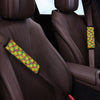 Tropical Reggae Leaf Seat Belt Cover-grizzshop